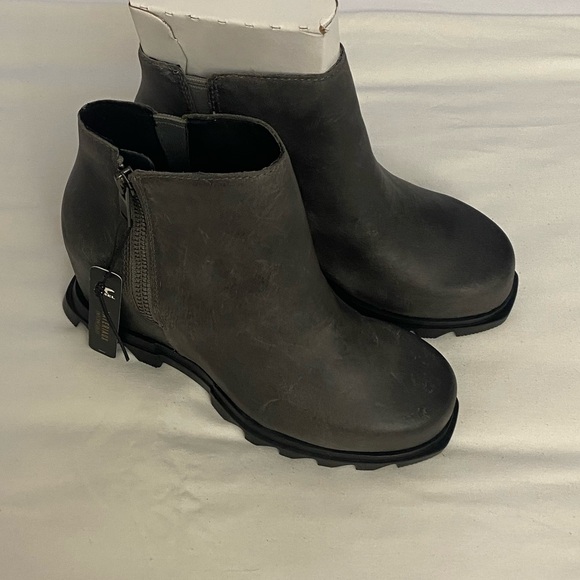 NWB Sorel Women’s Joan Of Arctic Quarry Wedge lll Zip Boot Size 7. - Picture 7 of 11